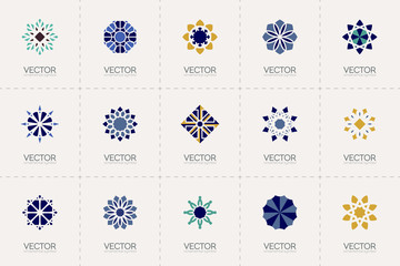 Vector geometric symbols