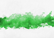 Colorful Bright Green Paint Splash Background