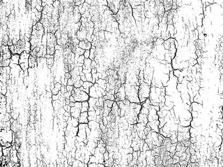 Cracks texture overlay. Vector background