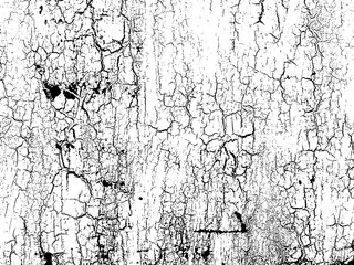 Cracks texture overlay. Vector background