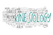 © Words Collage Cloud - Kinesiology collage of word concepts