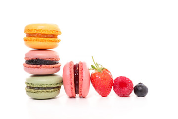 Wall Mural - assorted colorful macaroon