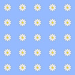 © chekky - pattern of daisies