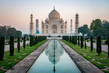 Taj Mahal And Gardens