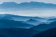 © Gary Arndt - Elevated view of stunning misty mountain scenery