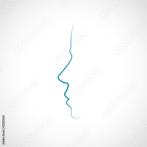 Visage Profil Vecteur Stock Adobe Stock Visage Profil Vecteur Stock Adobe Stock