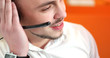 © Myvisuals - Portrait of confident male customer service representative with