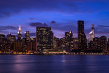 Fototapeta Miasto - New York City Manhattan buildings skyline 