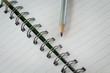 © Art_Photo - closeup of blank notebook and pencil