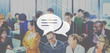© Rawpixel.com - Messenger Discussion Community Technology Graphic Concept