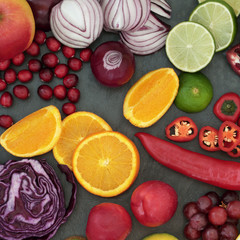 Wall Mural - Super Food Background