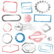 High Detail Generic vector Stamps