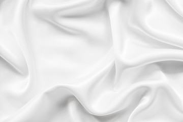 Fototapete - abstract background luxury cloth or liquid wave or wavy folds of