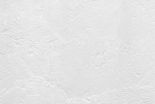 White Plastered Wall Background Or Texture