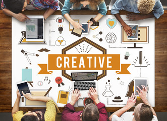 Poster - art creative imagination inspiration concept