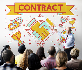 Sticker - Contract Opportunity Settlement Agreement Concept