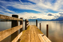 Wooden Jetty (247) Lake Chiemsee