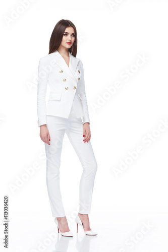 Glamour Fashion Style Catalog Casual Clothes For Business Woman