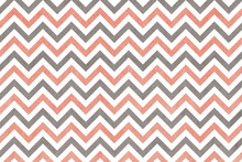 Watercolor Pink And Grey Stripes Background, Chevron.