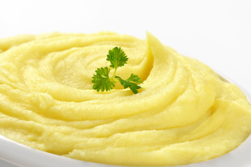 Wall Mural - bowl of mashed potatoes