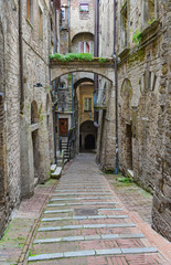  Perugia, a beautiful medieval city capital of Umbria region, central Italy