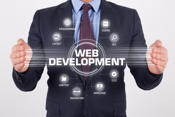 WEB DEVELOPMENT TECHNOLOGY COMMUNICATION TOUCHSCREEN FUTURISTIC