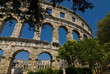 © robertharding - First century amphitheatre, sixth largest amphitheatre in the world, Pula, Istria, Croatia
