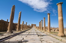 The Roman Ruins, Timgad, Algeria
