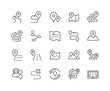 Line Route Icons