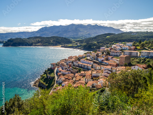 Fotografia  vistas panoramicas a lastres, asturias