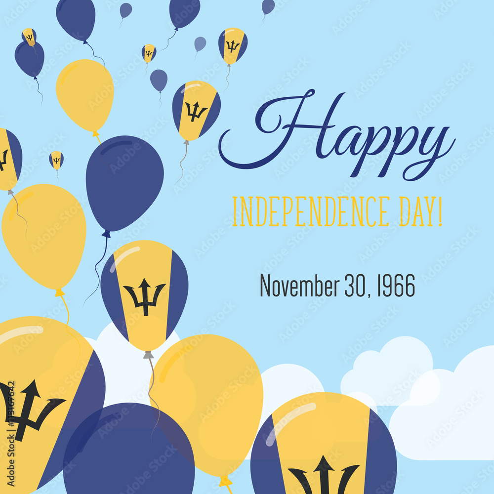 Barbadian Flag Barbados Independence Day Barbadian Flag Barbados Independence Day
