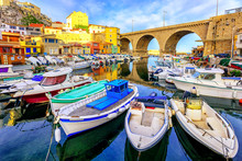 Small Fishing Port, Marseilles, France