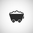 miner trolley icon