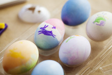 Freshly Painted Easter Eggs