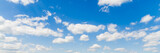 Fototapeta Konie - blue sky with cloud closeup