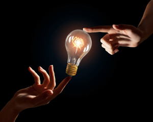 Wall Mural - concept of electric energy