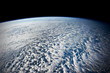 Planet Earth day outer space ocean aerial water global seascape environment view. Elements of this image furnished by NASA.