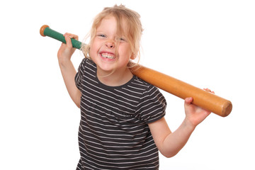 Baseball girl