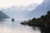 Fototapeta Góry - Fjord, Norway