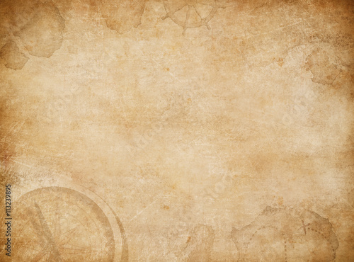 Pirates map background. Old...