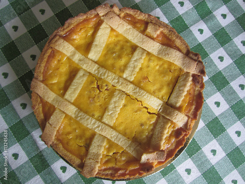 Fotografia, Obraz Traditional italian cake called Pastiera Napoletana