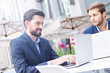 © Yakobchuk Olena - Attractive young businessmen have an appointment in restaurant
