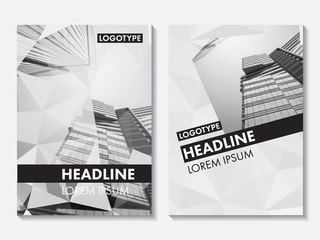 Wall Mural - vector design for annual report cover. business booklet brochure flyer.
