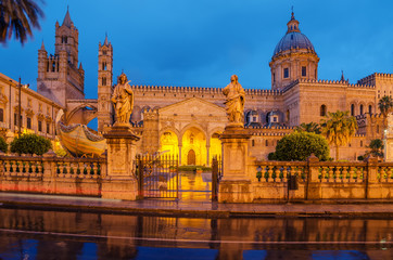 Palermo, Sicily, Italy: the cathedral