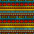 Tribal art  boho ethnic colorful seamless pattern 