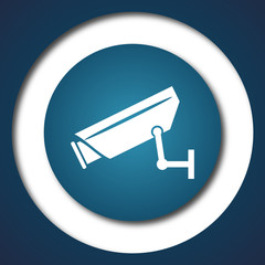 Wall Mural - Surveillance camera icon