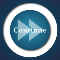 Sticker - Continue icon