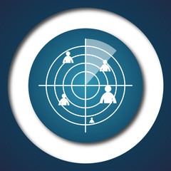 Sticker - Radar icon