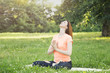 © rilueda - Beautiful woman meditating in nature