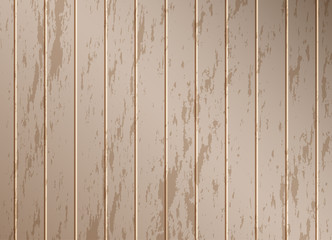 Wall Mural - Brown wood texture background, vector illustration